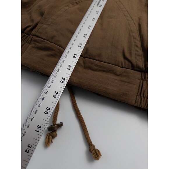 VTG Bad Guys Mens Jacket Brown Bomber Cargo Jacket Size M RN76911‎ - Picture 7 of 11